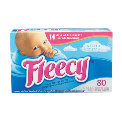 FleecySheetsFresh80pk [80 pkg]