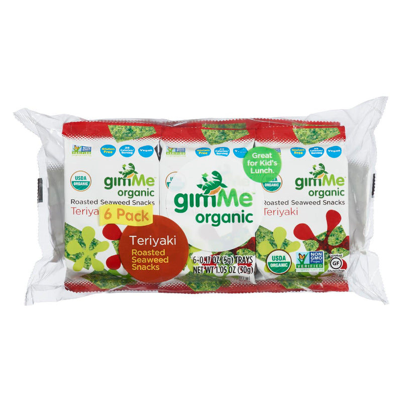 GimmeTeriyakiSeaweedSnack [6pk]