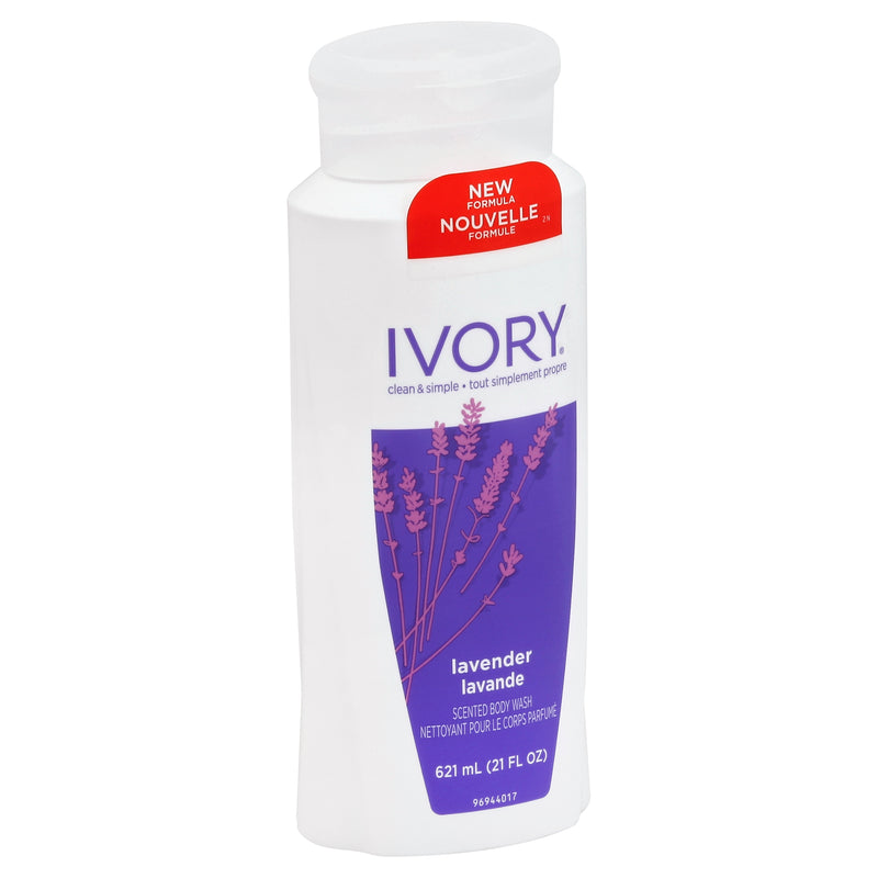 Ivory Lavender Body Wash [621ml]