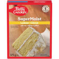 Betty Crocker Cake Mix Lemon [375g]