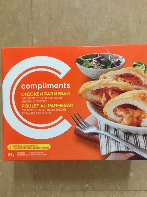 Compliments Frozen Parmesan Stuffed Chicken [284g]