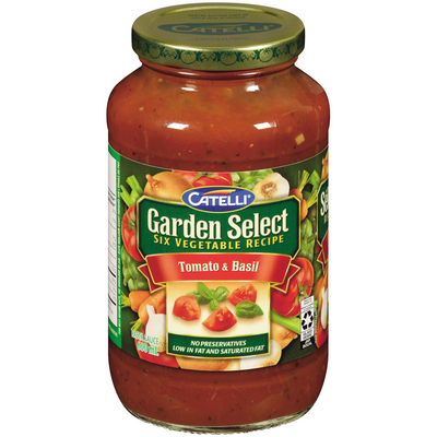Garden Select Sauce Tomato Basil [600ml]