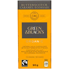G&B MilkChoc/ButterscotchBar [90g]