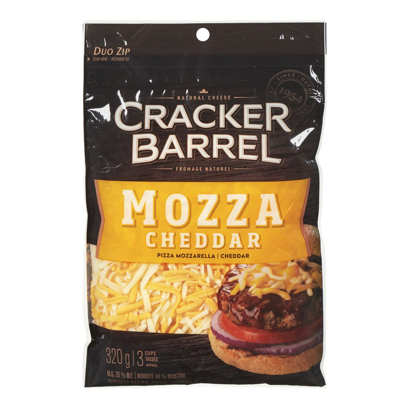 CBShreddedMozzaCheddar [320g]