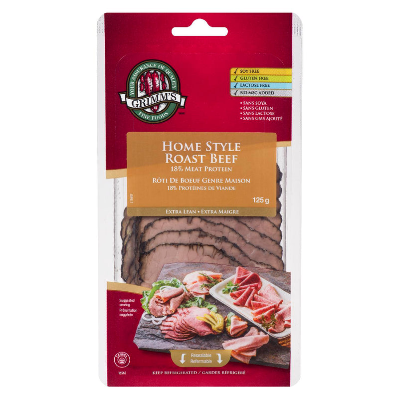 Grimm's Home Style Roast Beef, 125 g