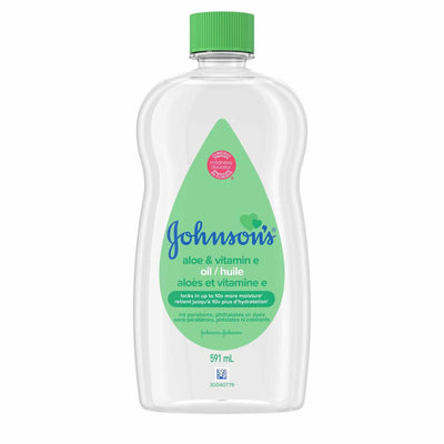 Johnsons Baby Oil w/Aloe [591ml]