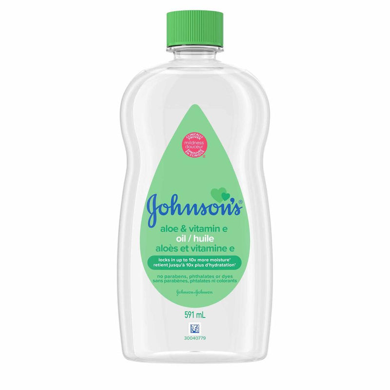 Johnsons Baby Oil w/Aloe [591ml]