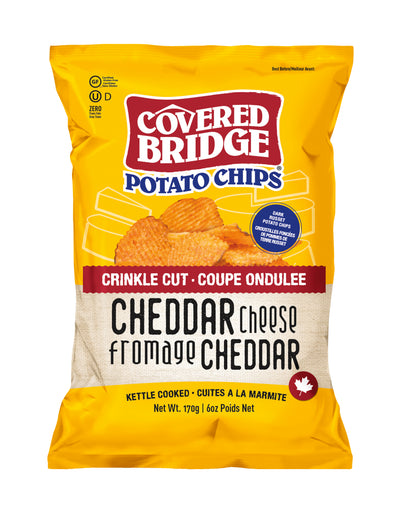Covered Bridge Cheddar Chips [170g]