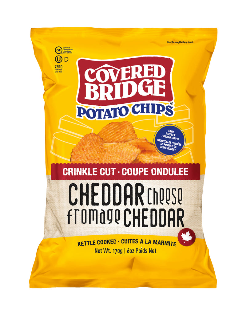 Covered Bridge Cheddar Chips [170g]