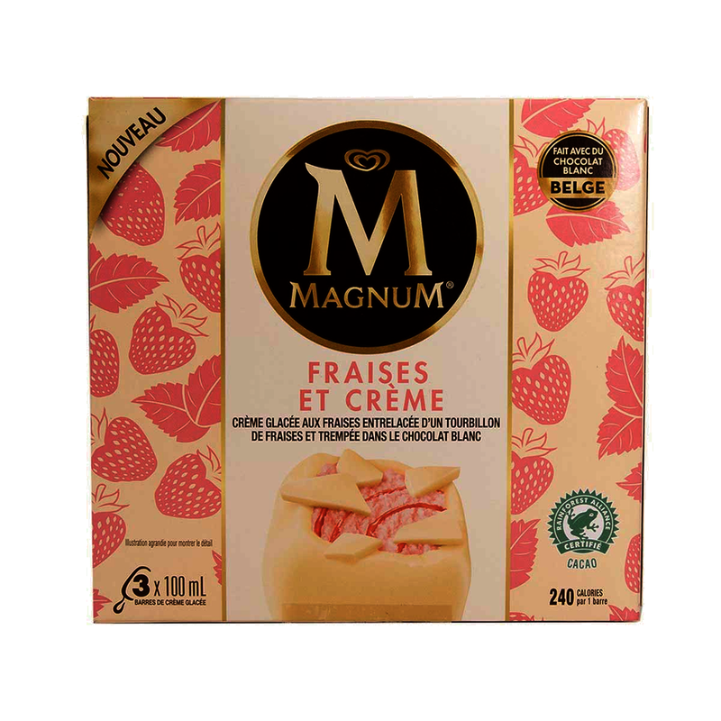 Magnum Strawberries & Cream [3pk]