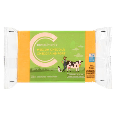 Compliments Medium Cheese [270g]