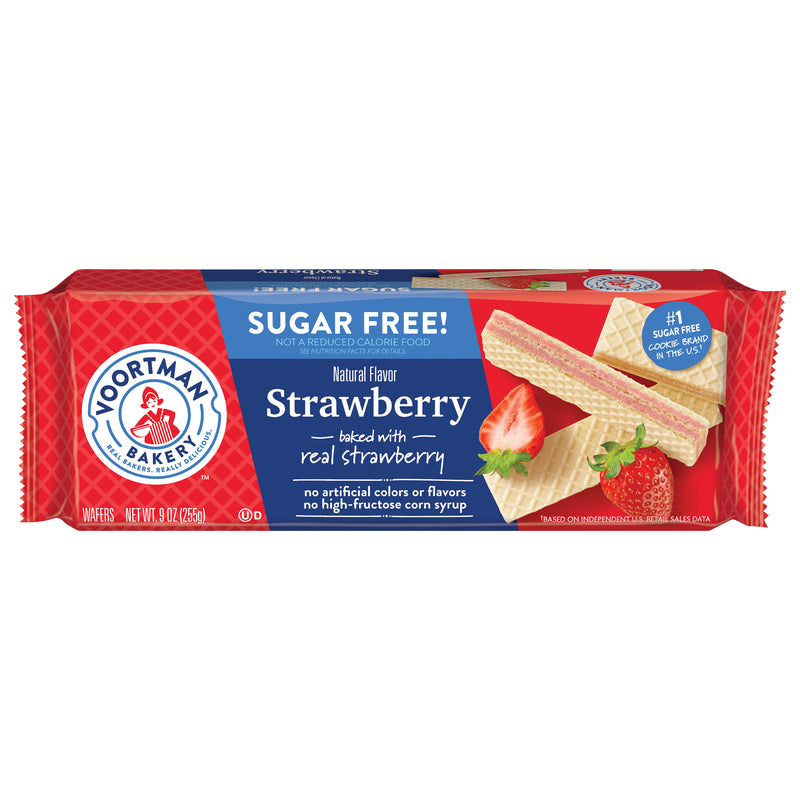 Voortman Strawberry Wafers NSA [250g]