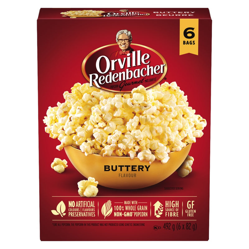 Orville Buttery Popcorn [492g]