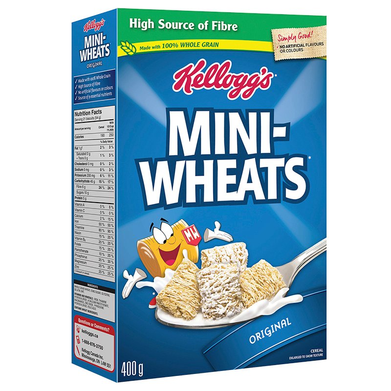Kelloggs Mini-Wheats Frosted [400g]