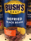 Bushs Beans Refried Black [398ml]