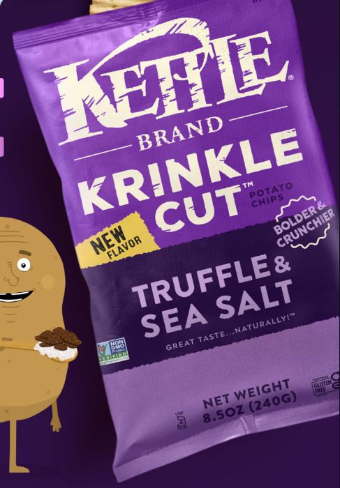 Kettle Chips Truffle & Sea Salt [198g]