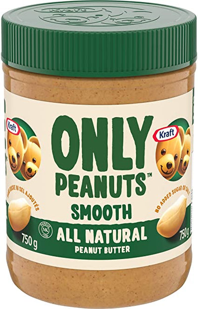 Kraft Natural Peanut Butter Smooth 750g