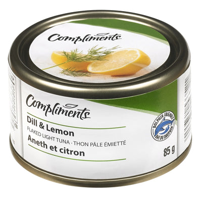 Compliments Dill & Lemon Flaked Tuna [85g]