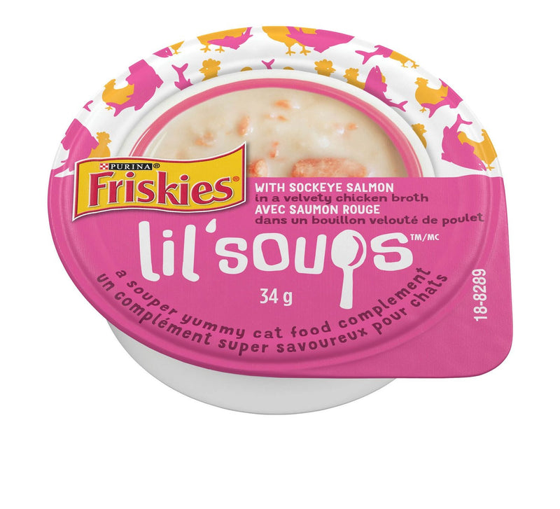 Friskies Lil Soup Salmon [34g]