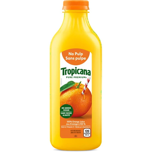 Tropicana Orange No Pulp [1.36l]