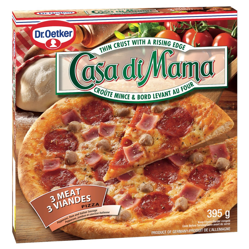 Casa di Mama Pizza 3 Meat [395g]