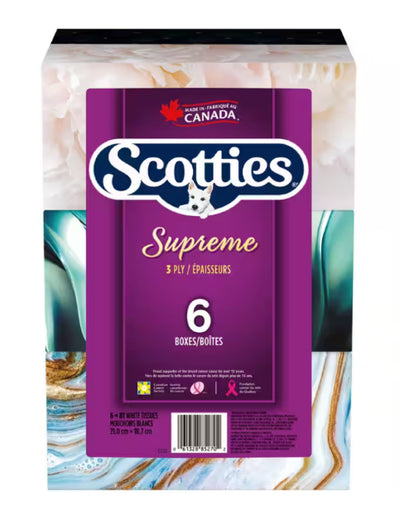 Scotties Supreme Tissues [6pk]