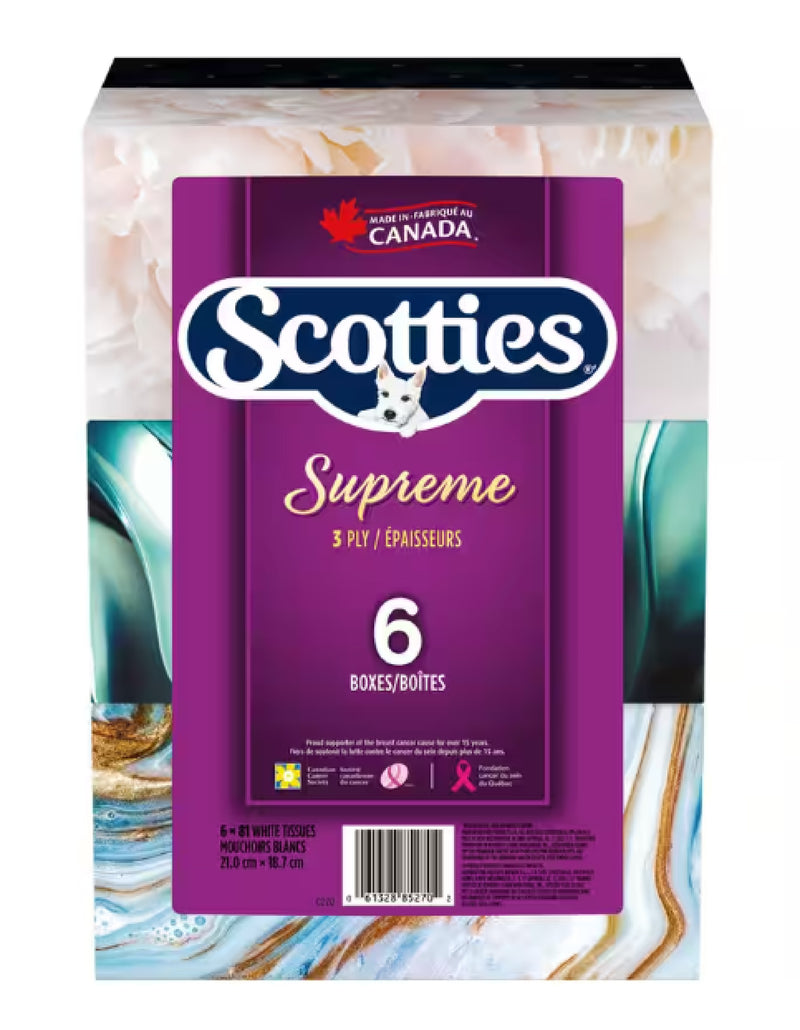 Scotties Supreme Tissues [6pk]