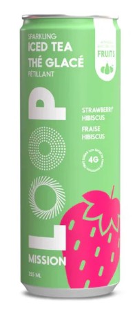 LoopStrwberry&HibiscusIcedTea [355ml]