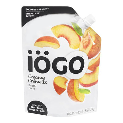 Iogo Yogurt Peach 2KG