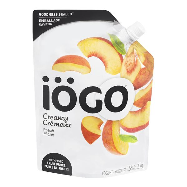 Iogo Yogurt Peach 2KG