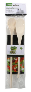 2-pc Wooden Mixing Spoon