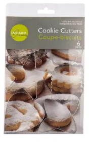 L.Gourmet 6-pc Cookie Cutter S