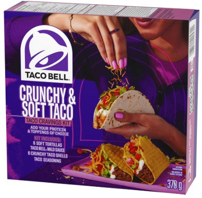 Taco Bell Crunchy & Soft Kit [370g]