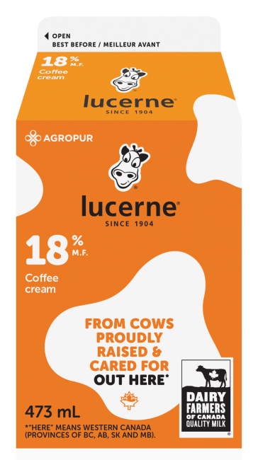 Lucerne Coffee Cream [473ml]