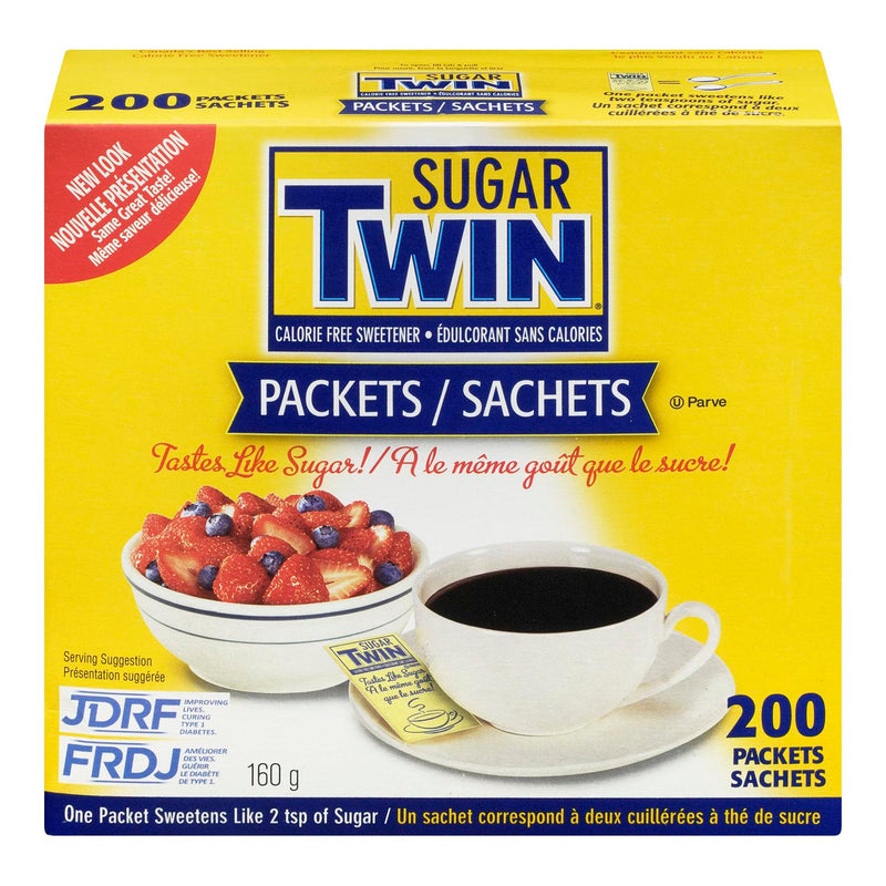 Sugar Twin White Packets [200pk]