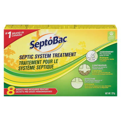 DrainoutSeptoBac8pk [8 pkg]