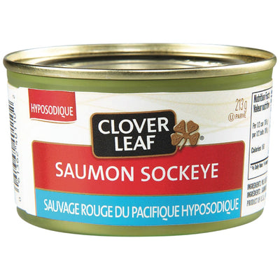 Clover Leaf Sockeye Salmon Low Salt [213g]