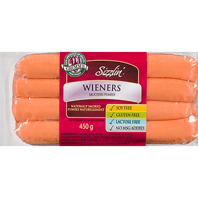 GrimmsSizzlingWieners [450g]