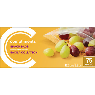 Compliments Snack Bags [75pk]