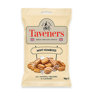 Taveners Mint Humbugs, 165g