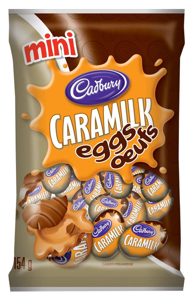 Cadbury mini Caramilk Eggs Oeufs candy, 154 g