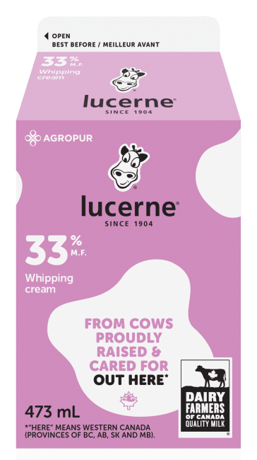 Lucerne Whipping Cream [473ml]