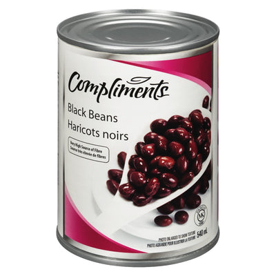 Compliments Black Beans [540ml]
