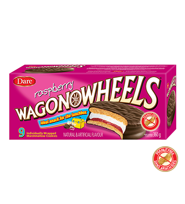 Wagon Wheels Raspberry [360g]