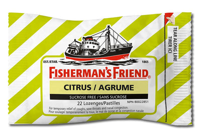 Fisherman's Citrus Sucrose Free Lozenges, 22 ct [22pk]