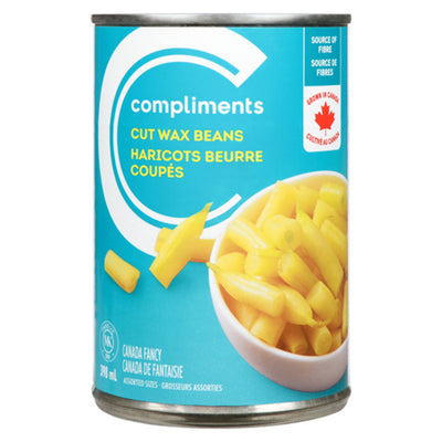 Compliments Wax Beans Cut [398ml]