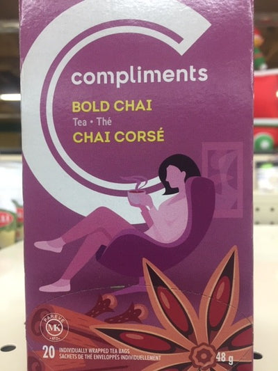 Compliments Bold Chai Tea [20pk]