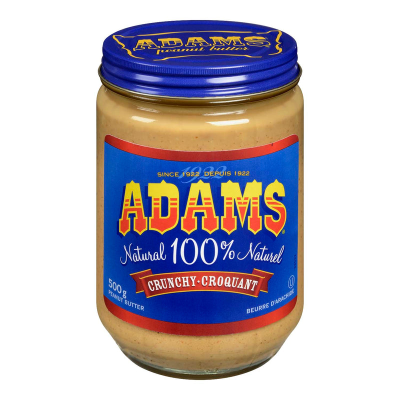 Adams Crunchy Peanut Butter [500g]