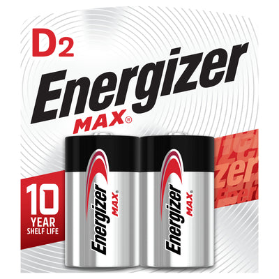 EnergizerMaxD2pk [2 pkg]