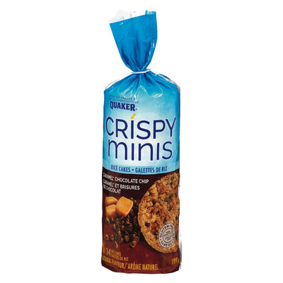 Quaker Rice Cakes Carmel Chocolate Chip [199g]